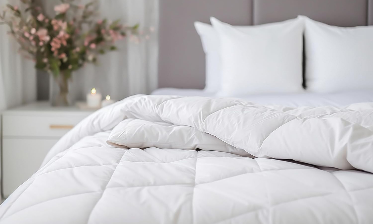 Edredón ligero para verano de 100 gramos