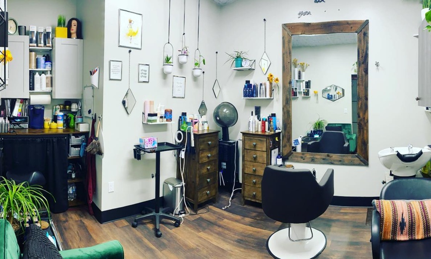 Image 3: Make ‘Good Hair Day’ Your New Normal with Partial Blonding & Blowdry