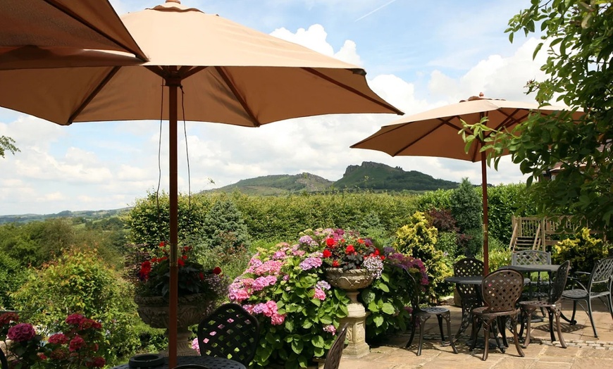 Image 2: Traditional Afternoon Tea for 2 at Three Horseshoes Country Inn & Spa