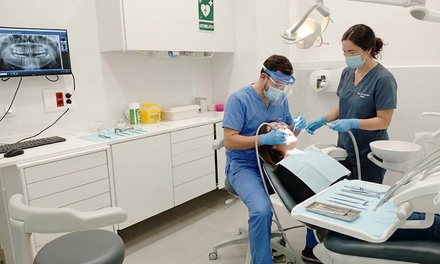 Limpieza bucal con ultrasonidos, flúor, pulido, revisión y diagnóstico - Dental Soto