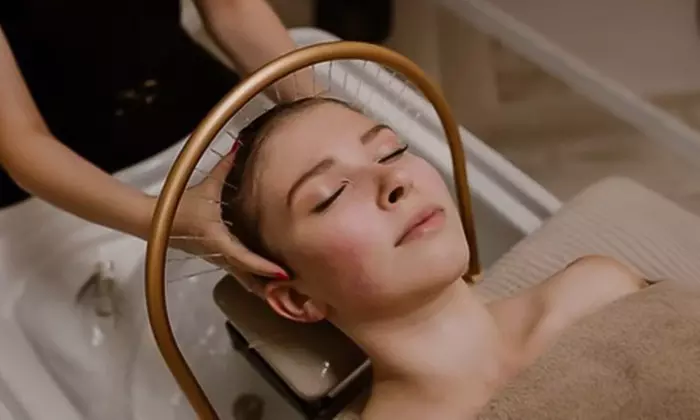 Head spa au salon Koyo