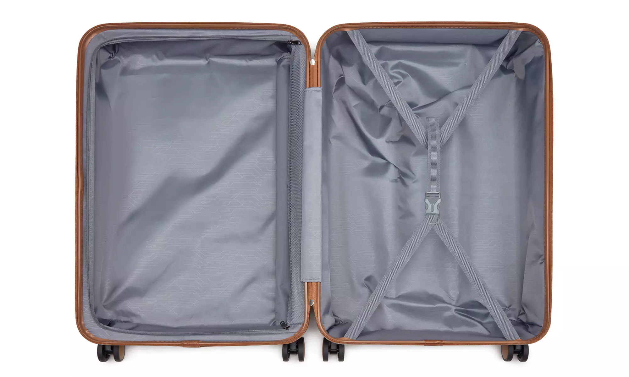 1x oder 3x Kono Reisekoffer inkl. Reisetasche und Kulturbeutel