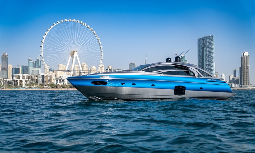 Image 1: Enjoy 105-Feet Luxury Yacht - 1, 2, 3, or 4 Hours for up to 50 PAX