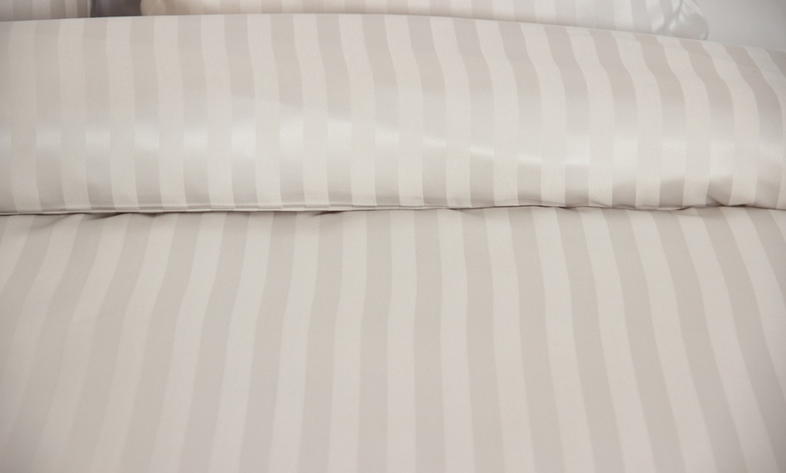 Image 4: Juego de cama Satin Dobby Uni 