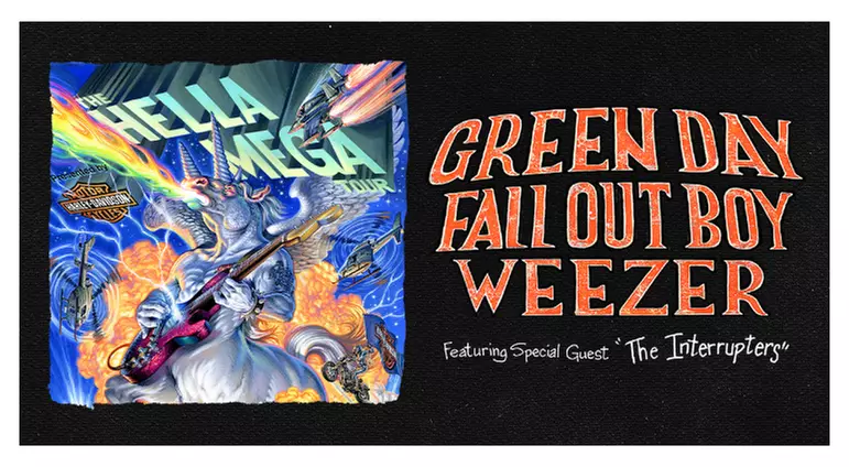 The Hella Mega Tour – Green Day/Fall Out Boy/Weezer Pres. by Harley-Davidson on August 17, 2021 at 5:30 p.m. - Primary Image