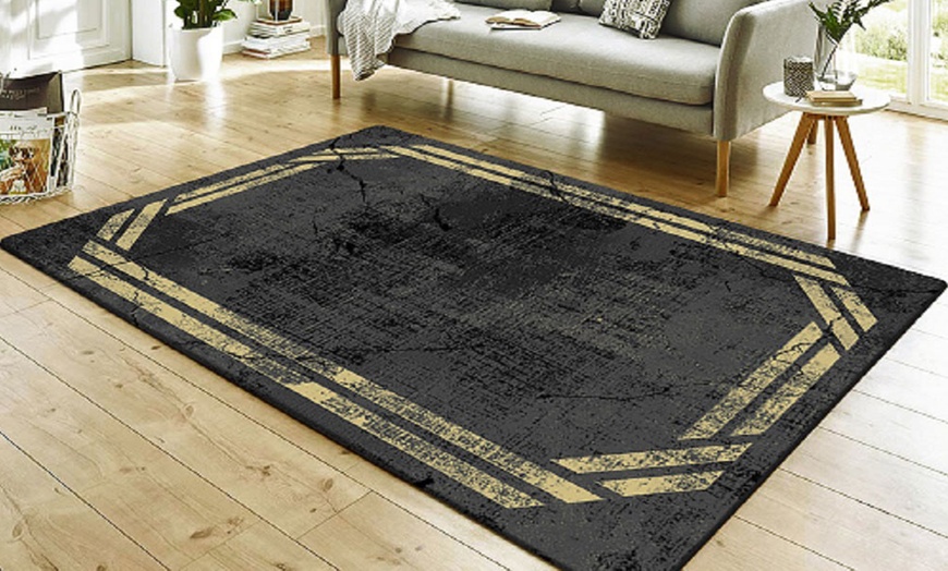 Image 1: Tapis antidérapant effet usé