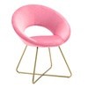 Image 8: Fauteuil rond en velours