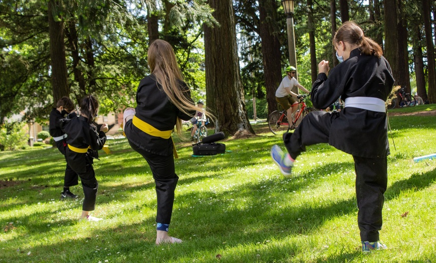 Image 1: Get One Month of Girl Power, Peaceful Warrior or Kung Fu Classes!