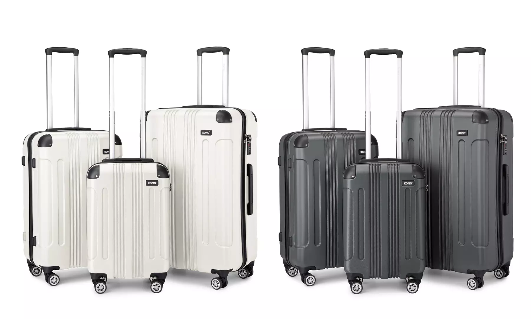 Travelite Voyager Leichtgewichtskoffer mit Aluminiumlegierunggriff