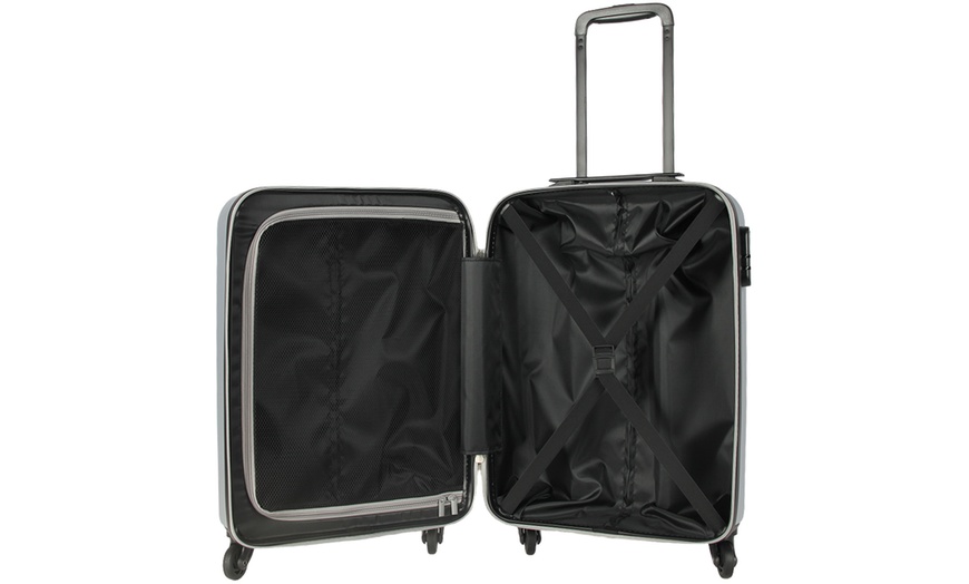 Image 7: Set of Three Hard-Shell ABS Suitcases