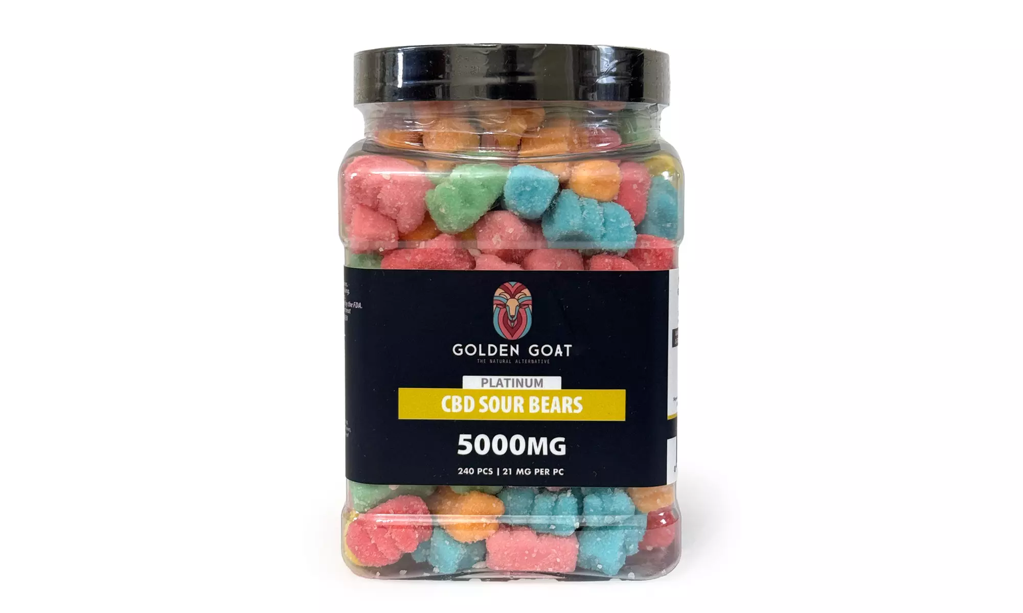 CBD 5000MG MEGA Gummy Collection by Golden Goat