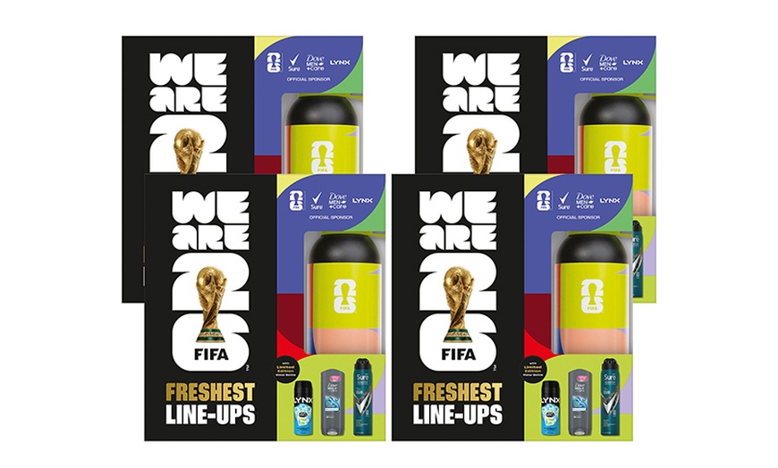 Image 14: Up to Four-Pack Sure FIFA Gift Sets for Him