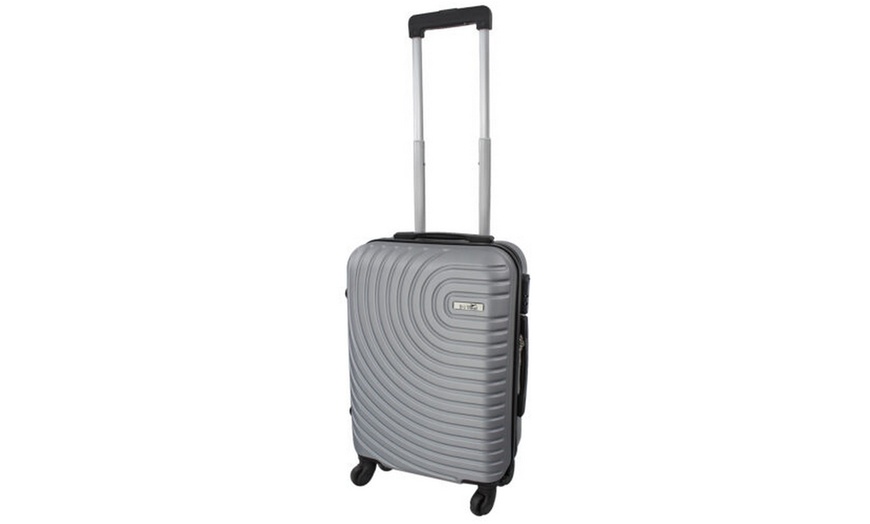 Image 17: 18'' Cabin Suitcase - ABS Hard Shell, Spinner Wheels, Lock