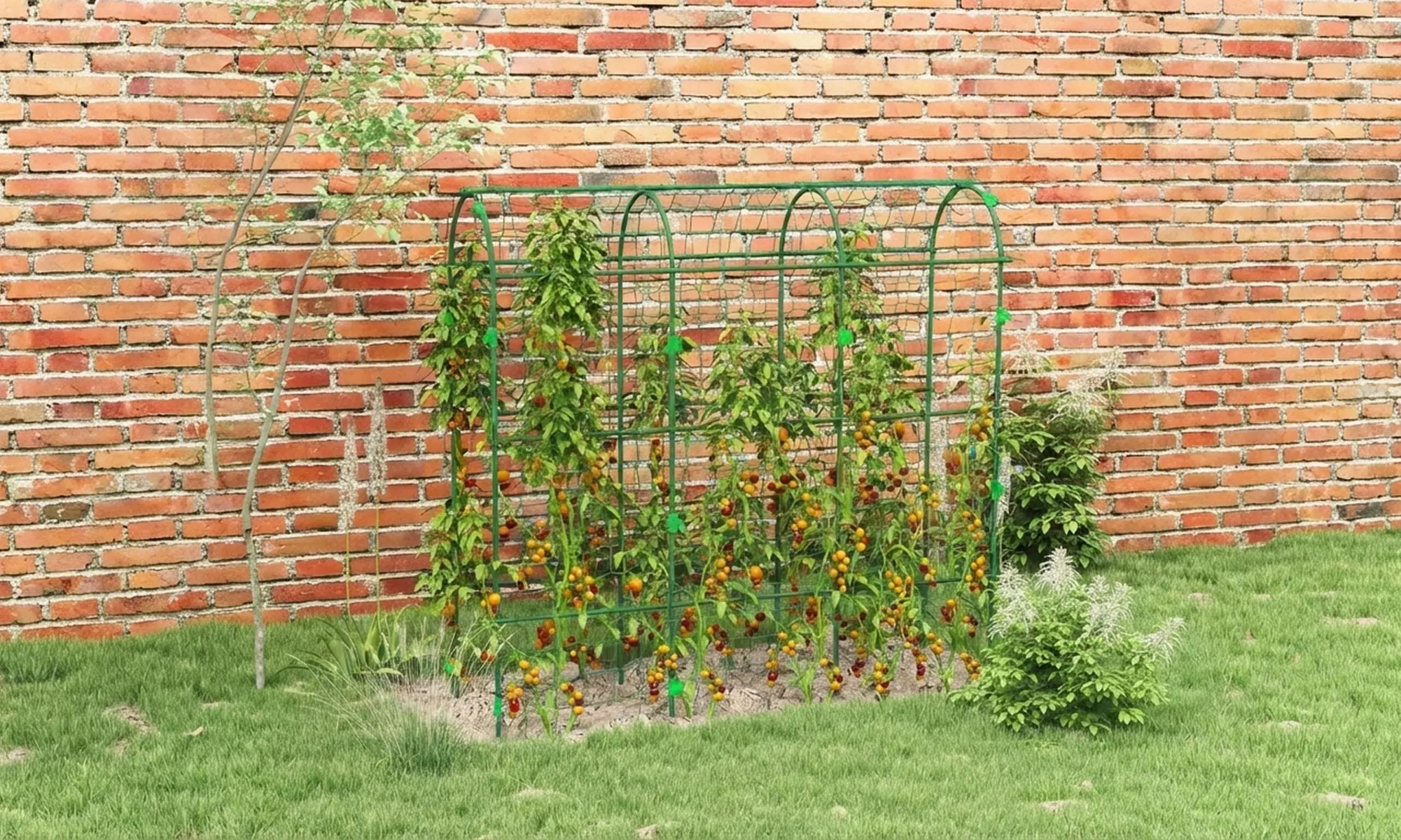 Outsunny Garden Trellis with Net