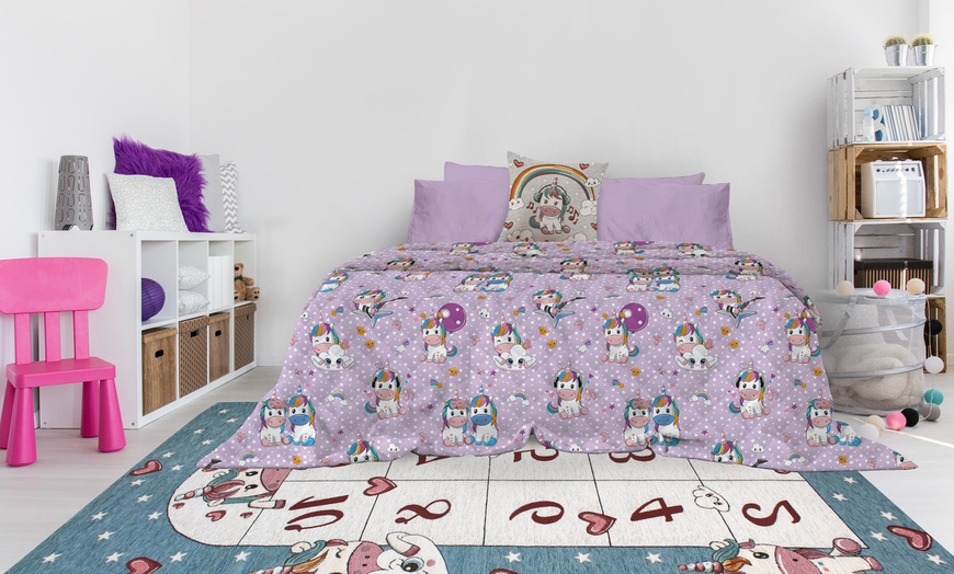 Image 3: Copriletto trapuntato linea Kids