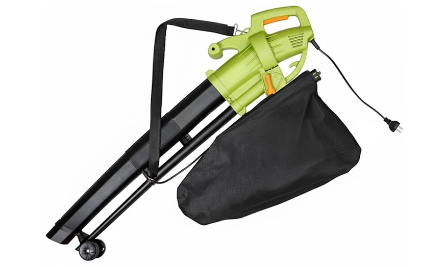 Image 4: Aspiratore soffiatore trituratore foglie 3 in 1 da 3000W