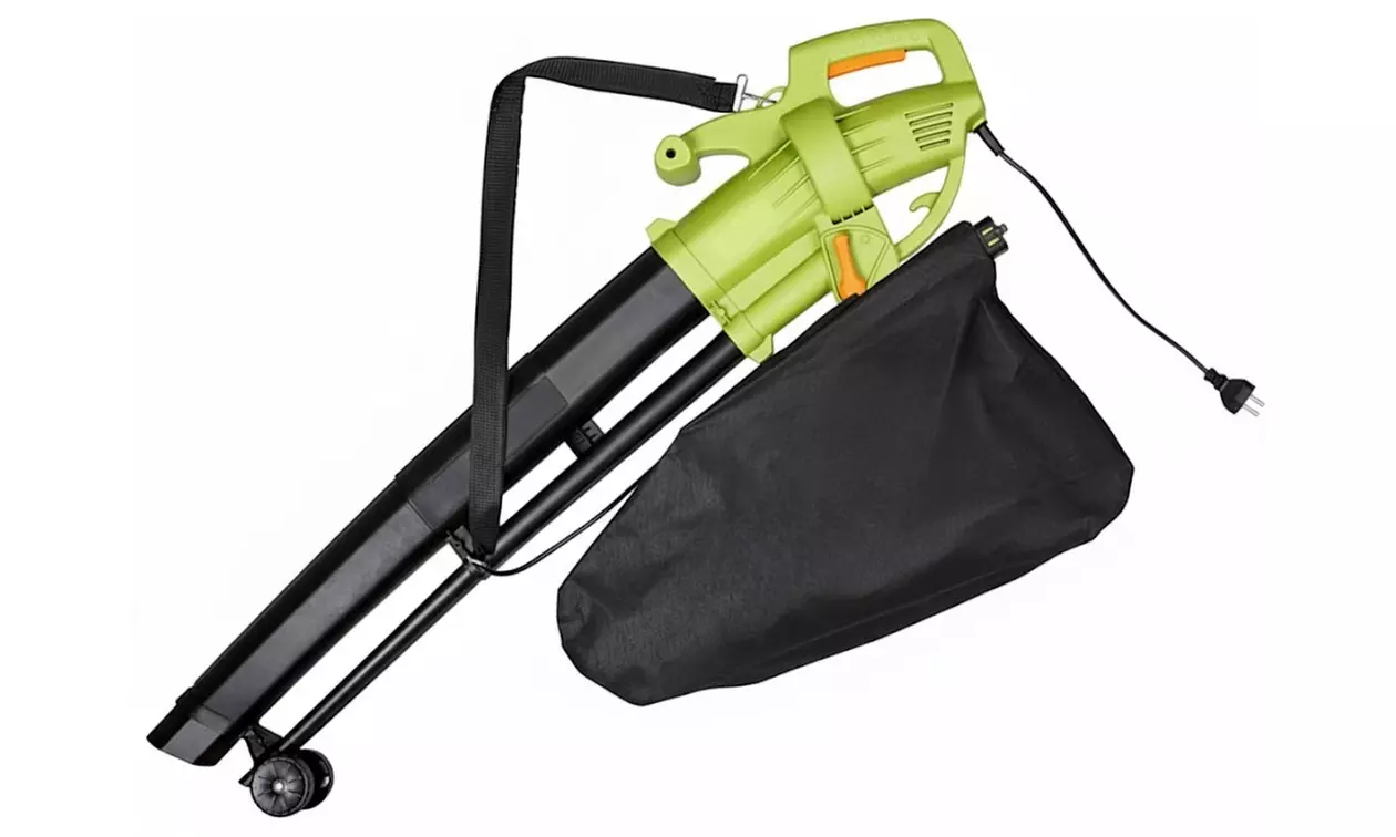 Aspiratore soffiatore trituratore foglie 3 in 1 da 3000W