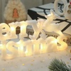 Image 2: Christmas LED Letter Decorative Hanging Light 