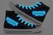 Stranger Things Inspired Glow-in-the-Dark High-Top Trainers - Second Medium