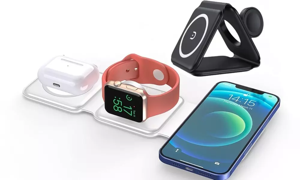 Draadloze oplader voor iPhone, Apple Watch, AirPods