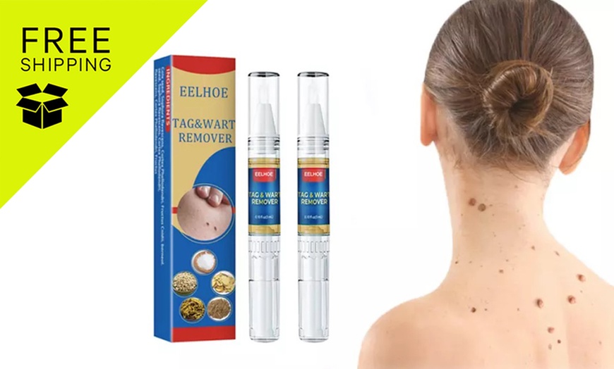 Image 1: Skin Mole Removal Pen