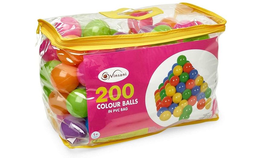 Image 2: 200 Multi-Colour Soft Play Balls