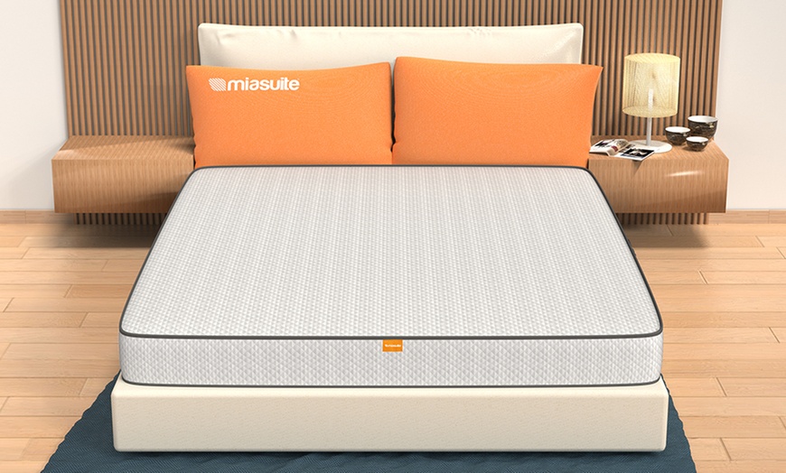 Image 2: Halbfeste orthopädische Matratze aus 10 cm Waterfoam