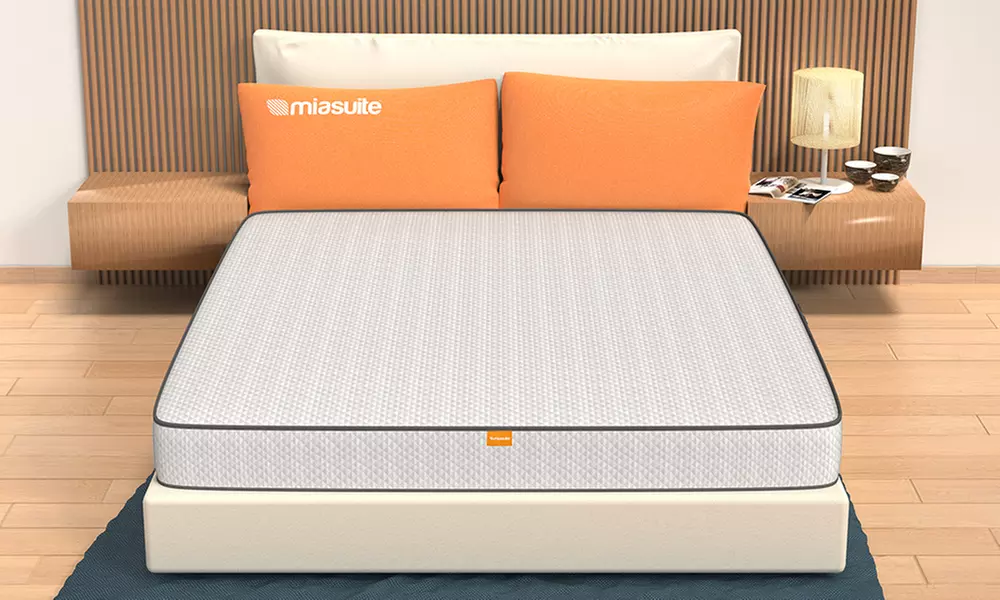 Halbfeste orthopädische Matratze aus 10 cm Waterfoam