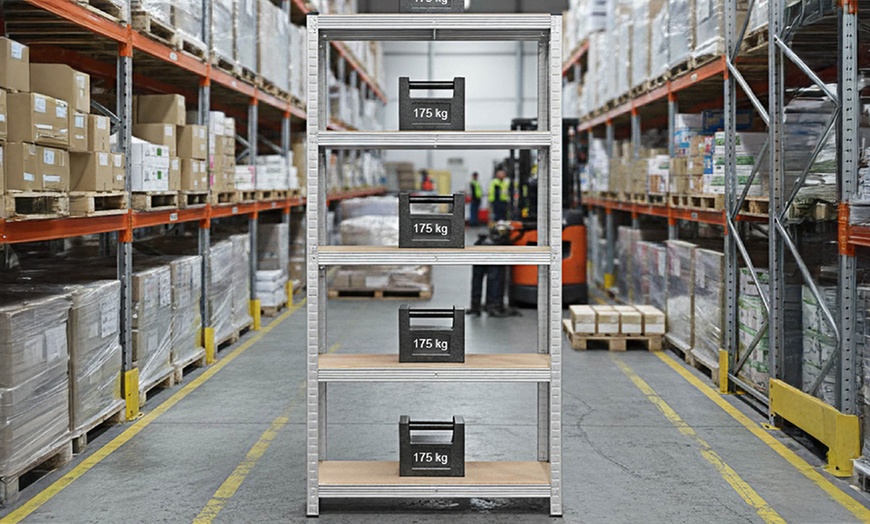 Image 4: Set di 2 scaffali in metallo