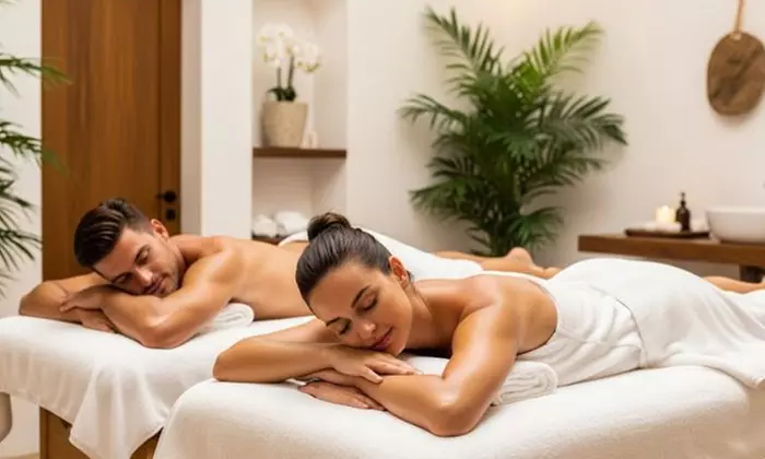 Jusqu'à 23% de remise sur Massage - Couples chez The Glow Beauty Bar - Primary Image