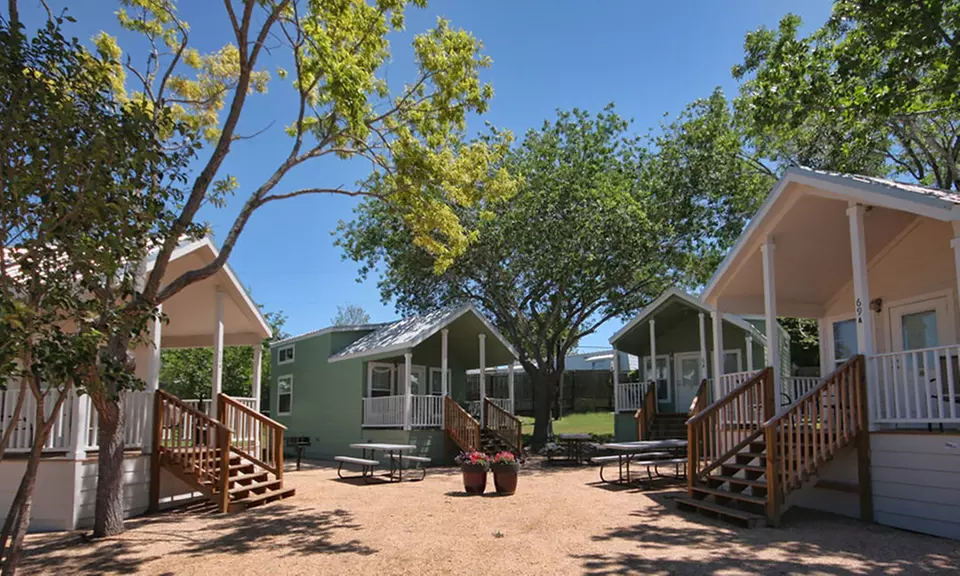 Stay at Hill Country Cottage and RV Resort in New Braunfels, TX. Dates into May. - Primary Image