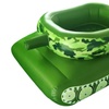 Image 4: Adult Camouflage Inflatable Tank Swimming Ring Water Toy Car