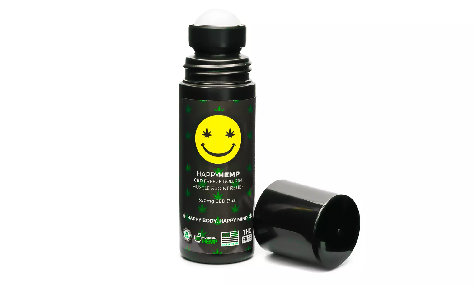 CBD Cream Roll On for Pain from Happy Hemp