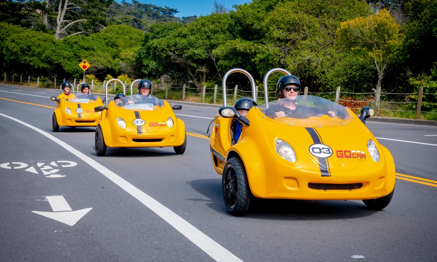 Enjoy GoCar Tours: 3 or 4 Hour Self Guided SF Tour (Up to 30% Off)