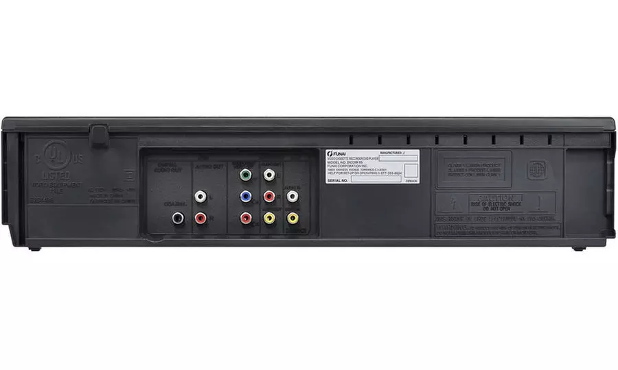 Funai DVD/VCR Player with Line-In Recording (Refurbished) - Second Medium