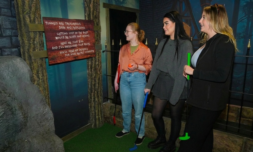 Image 5: Wizarding Themed Mini Golf w/ Drink for Two, Three, Four, Five or Six