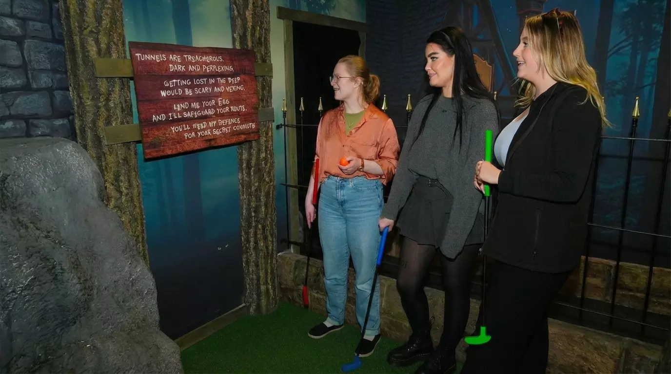 Wizarding Themed Mini Golf w/ Drink for Two, Three, Four, Five or Six