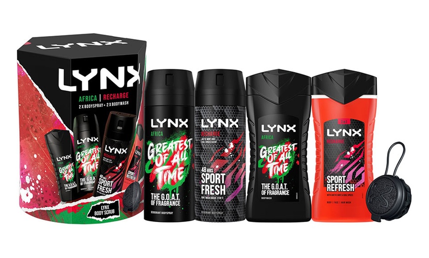 Image 5: Up to Four Lynx 4-Piece Gift Sets for Him