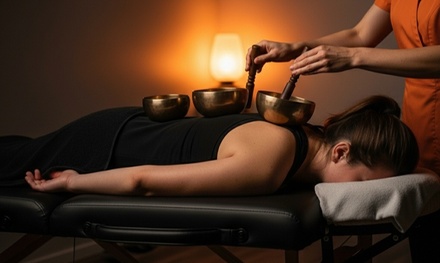 50 Min. Klangschalenmassage für 1 Person - Gesundheitspraxis Anika Wittchen