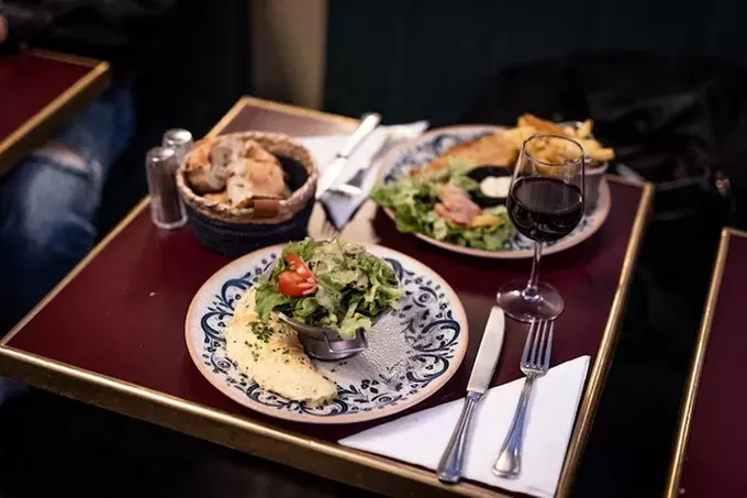 Menu Bistrot chez La Consigne Montparnasse