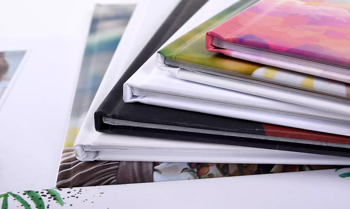 Livre photo classique carré de 28 à 120 pages