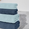 Image 1: Juego de 4 toallas de baño de algodón en 2 colores