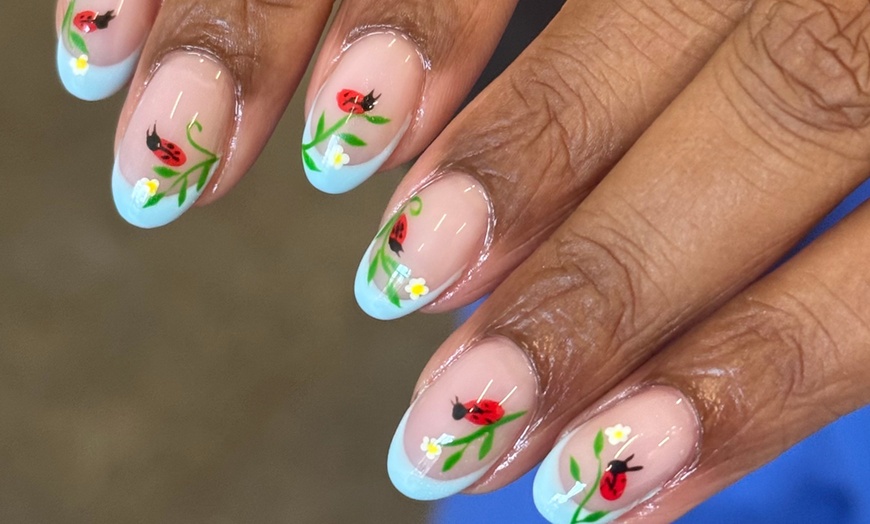 Image 7: Glam Up Your Nails with a Gel Manicure or a Dazzle Dry Mani & Pedi 