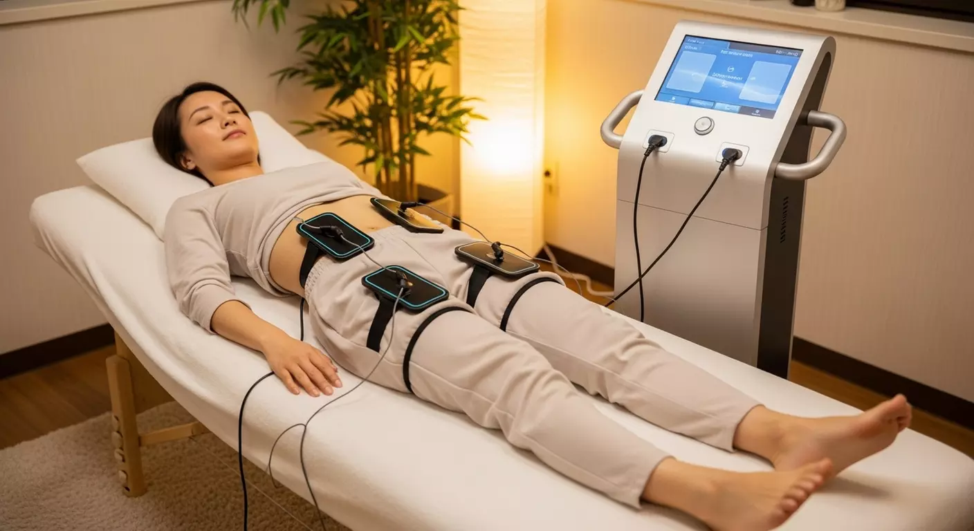 Tone & sculpt with One, Three, Six, or Eights Sessions of EMS  Off