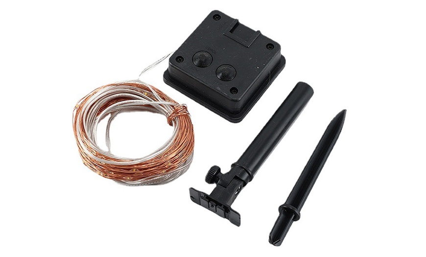 Image 17: Garden Solar Powered Fairy String Light