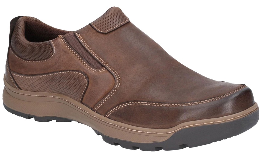 Image 7: Hush Puppies Jasper Slip-On Men's Leather Shoes