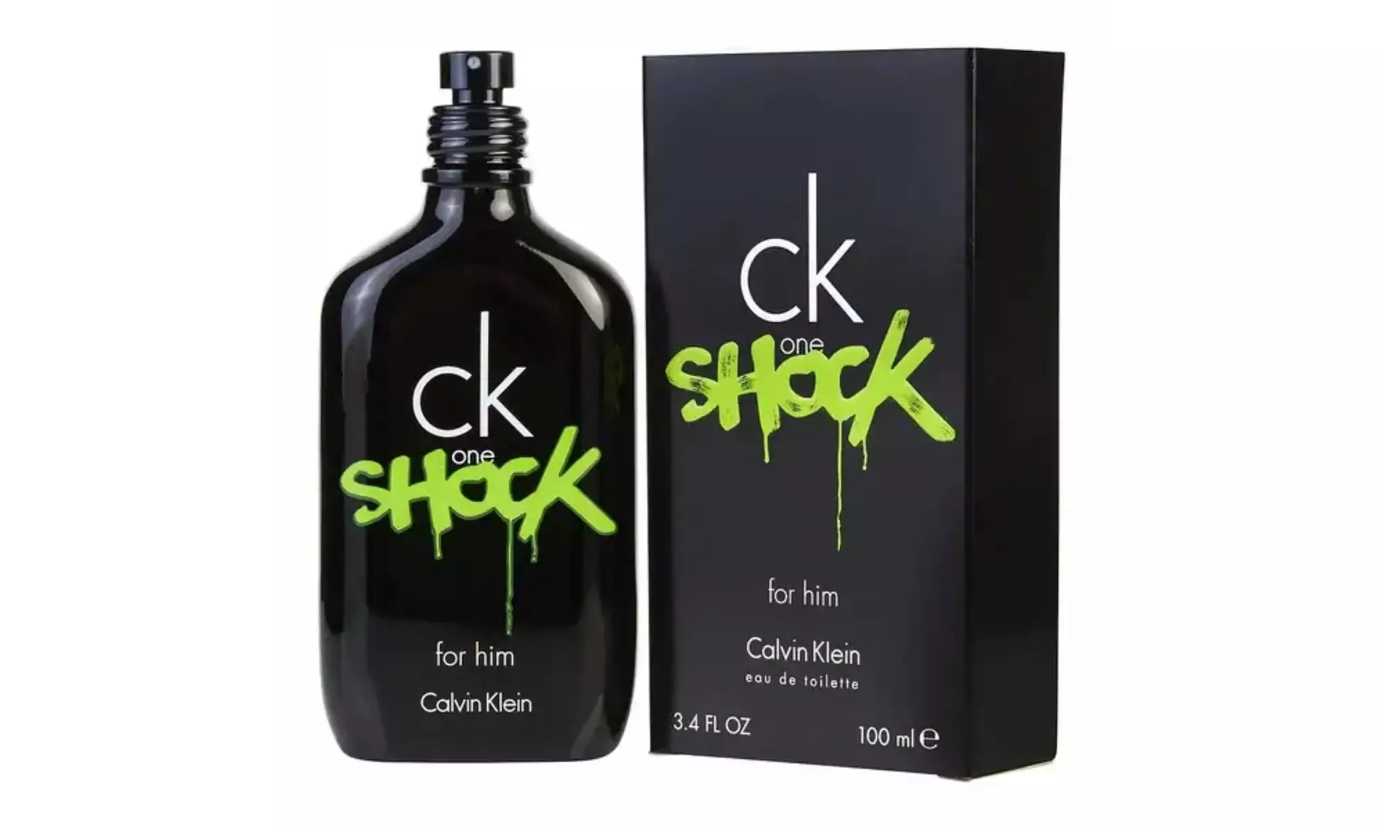 Calvin Klein CK One Shock Eau De Toilette for Men 3.4 Fl. Oz. - Second Medium