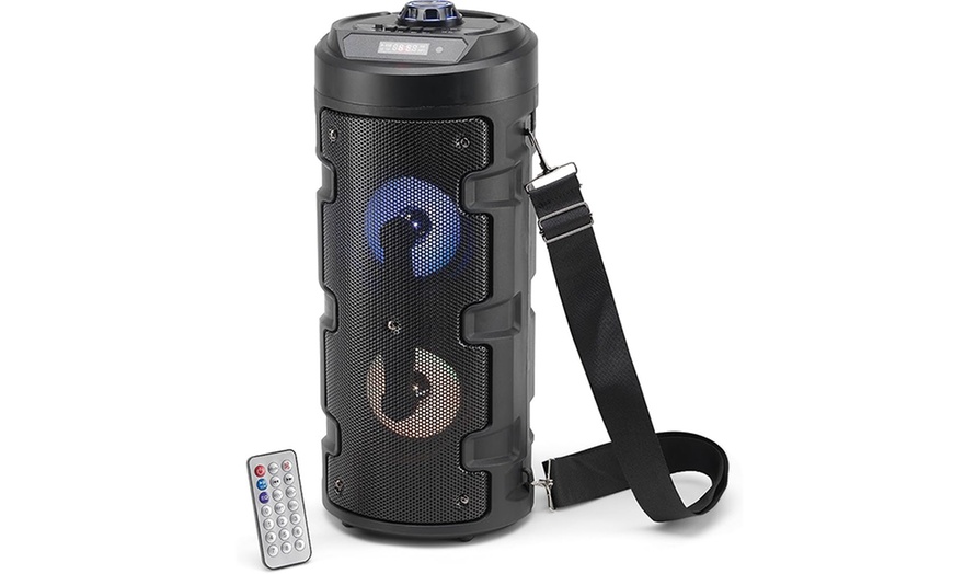 Image 2: Karaoke speaker met microfoon en led-verlichting
