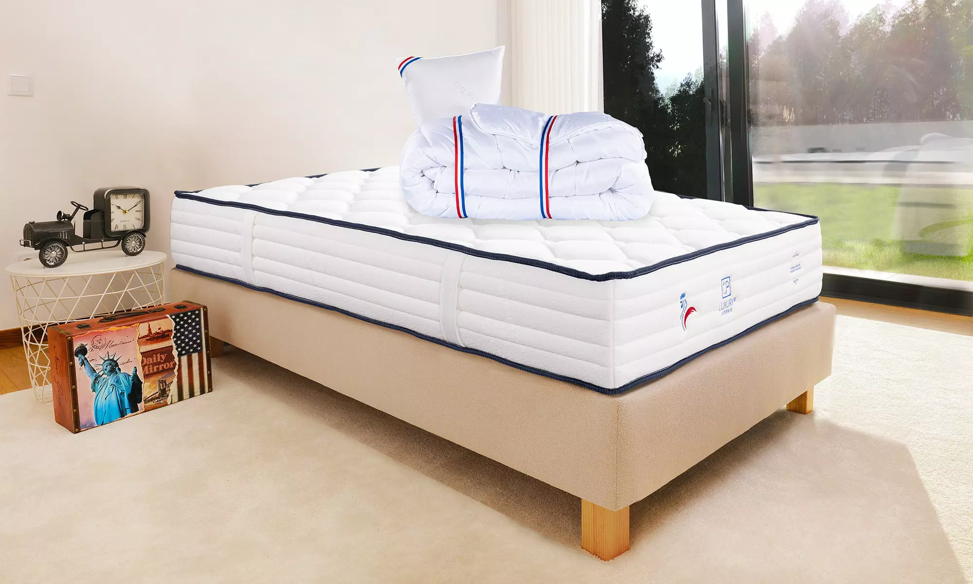 Matelas ''Patriote'' de Luxury Literie 27 cm, seul ou en pack