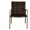 Image 3: 3-Piece Patio Rattan Effect Wicker Bistro Set with Table 